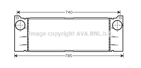 AVA QUALITY COOLING Välijäähdytin MS4473